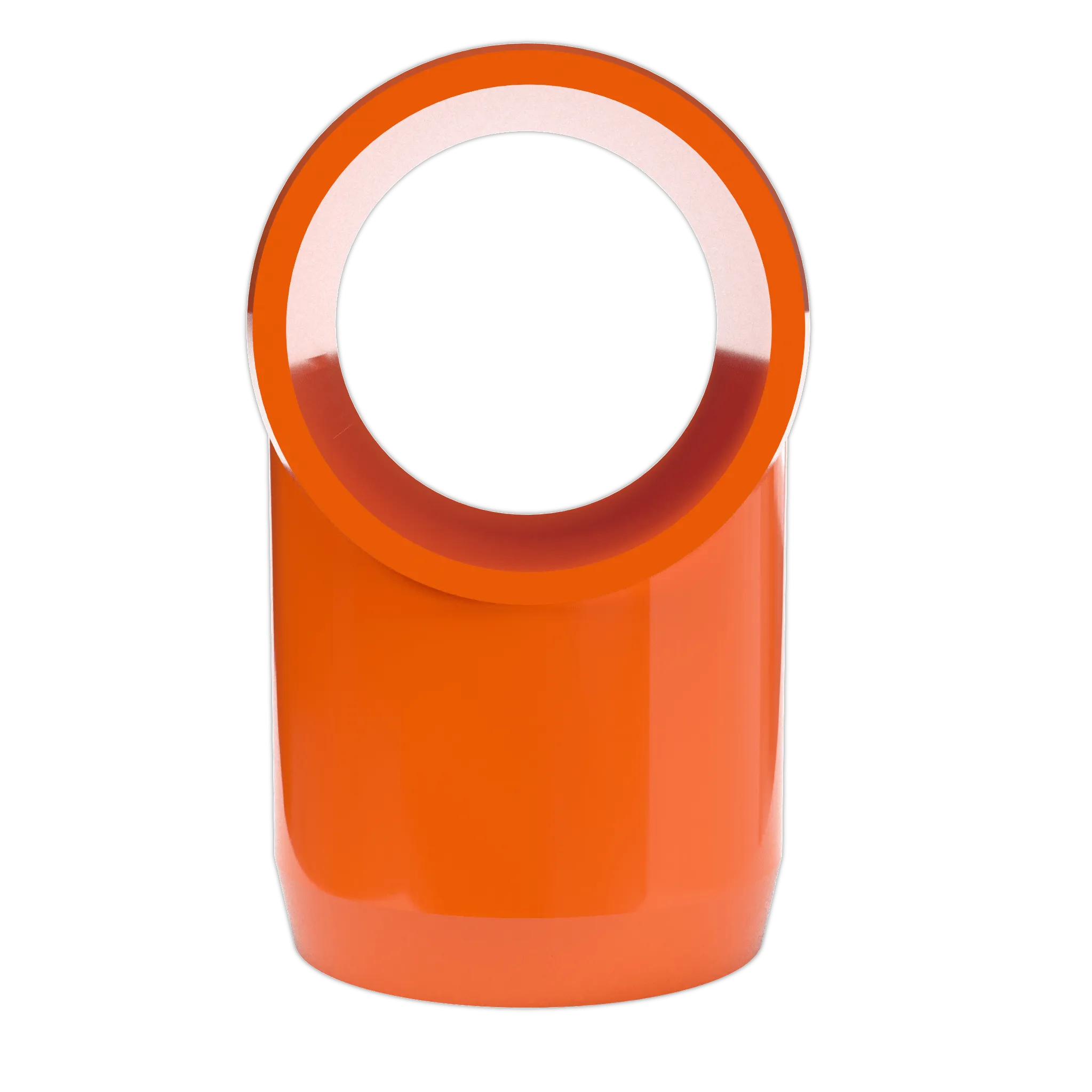 1 in. Slip Sling PVC Tee, Furniture Grade - Orange