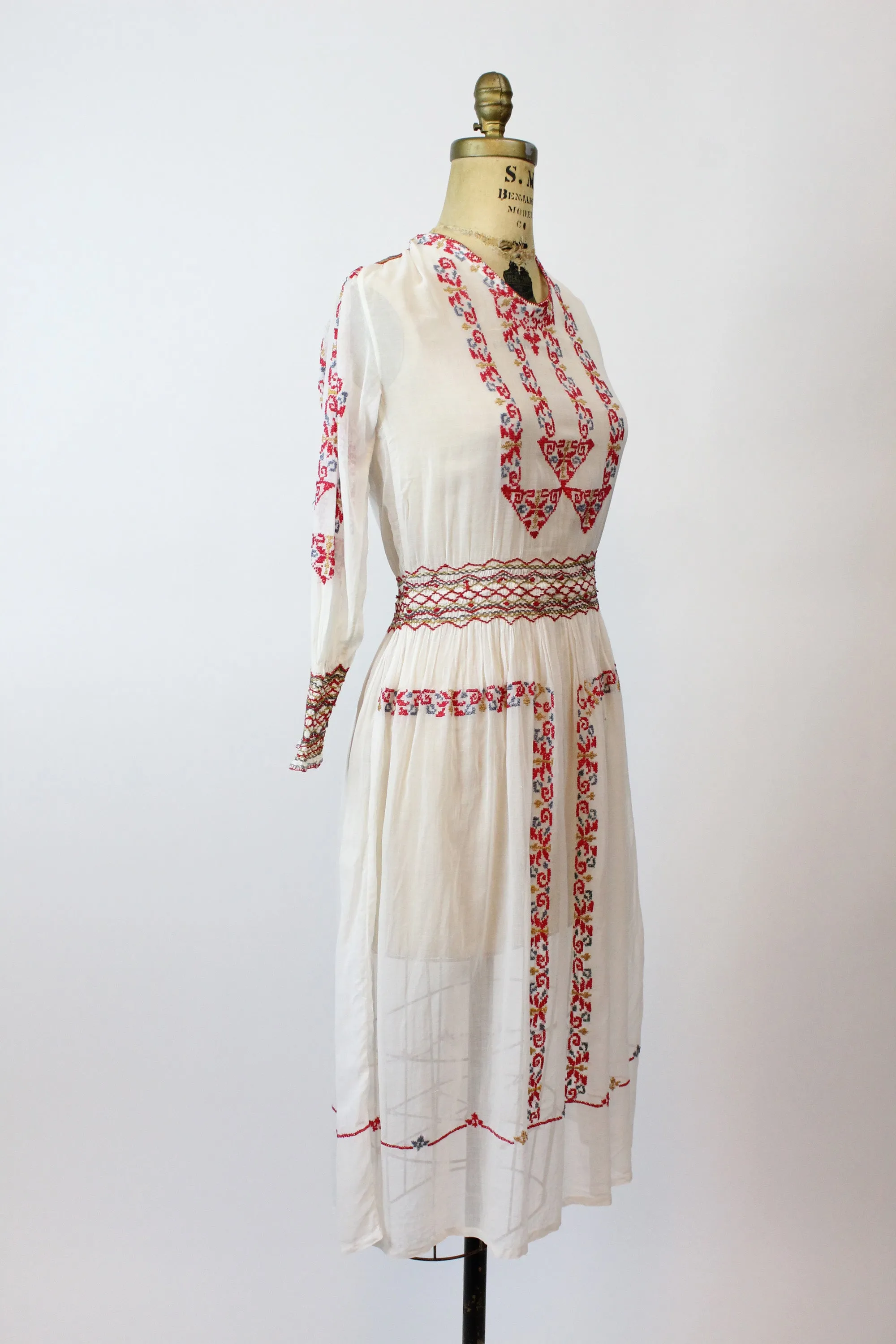 1920s hungarian peasant dress xs | new spring summer