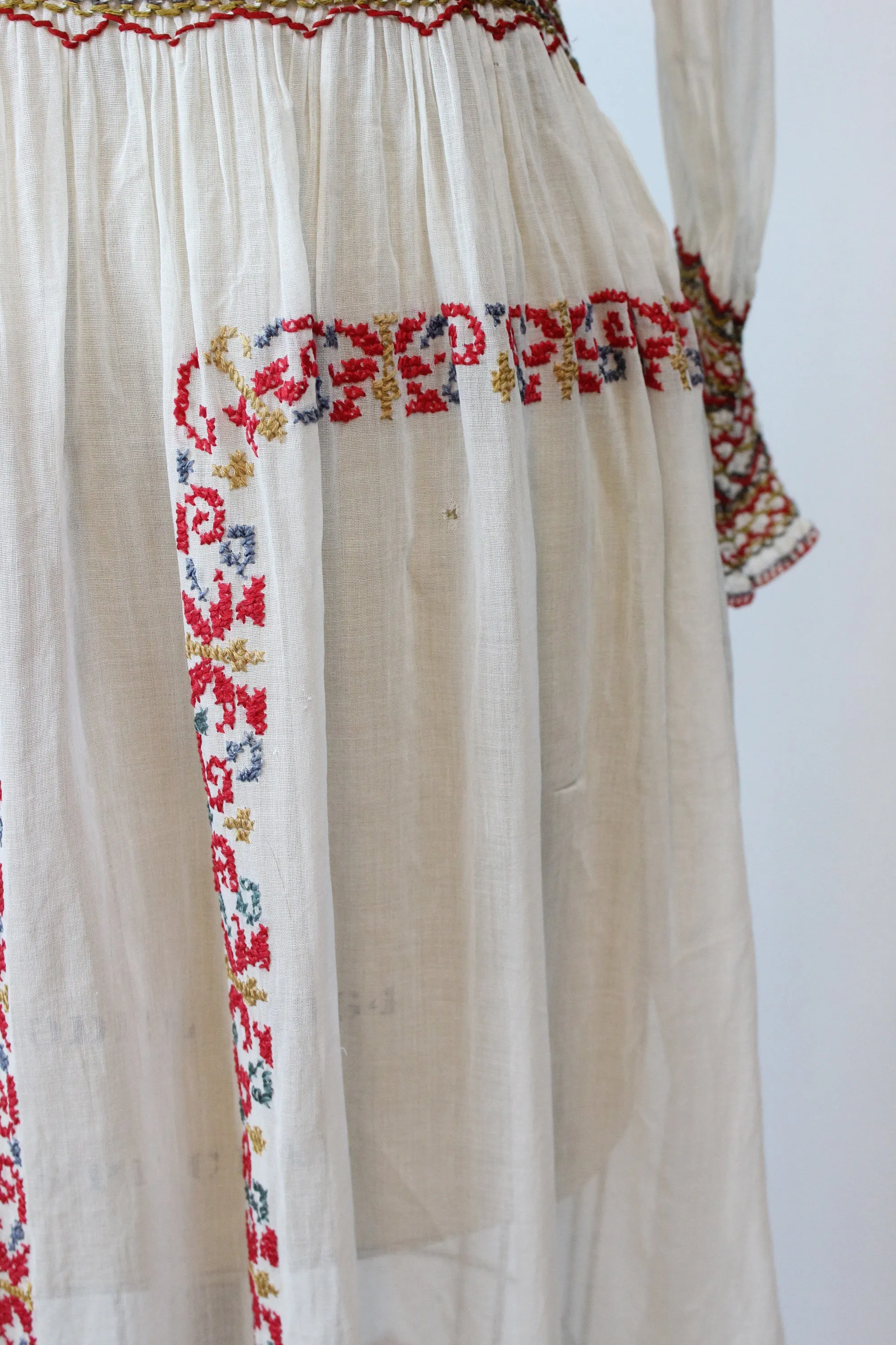 1920s hungarian peasant dress xs | new spring summer