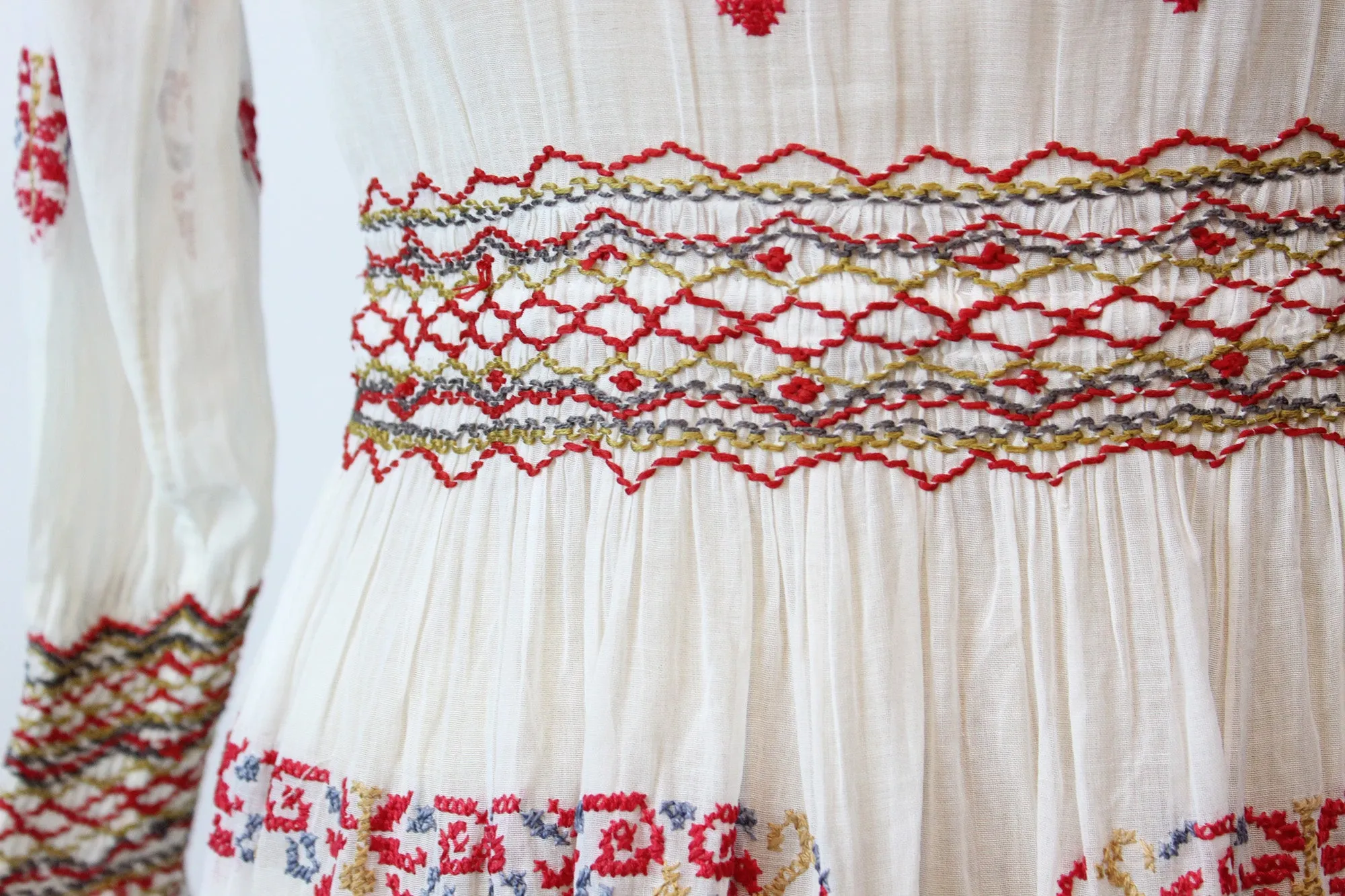 1920s hungarian peasant dress xs | new spring summer