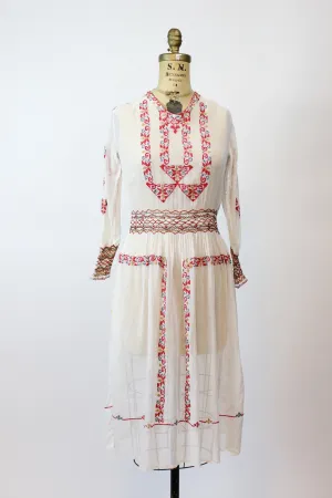 1920s hungarian peasant dress xs | new spring summer