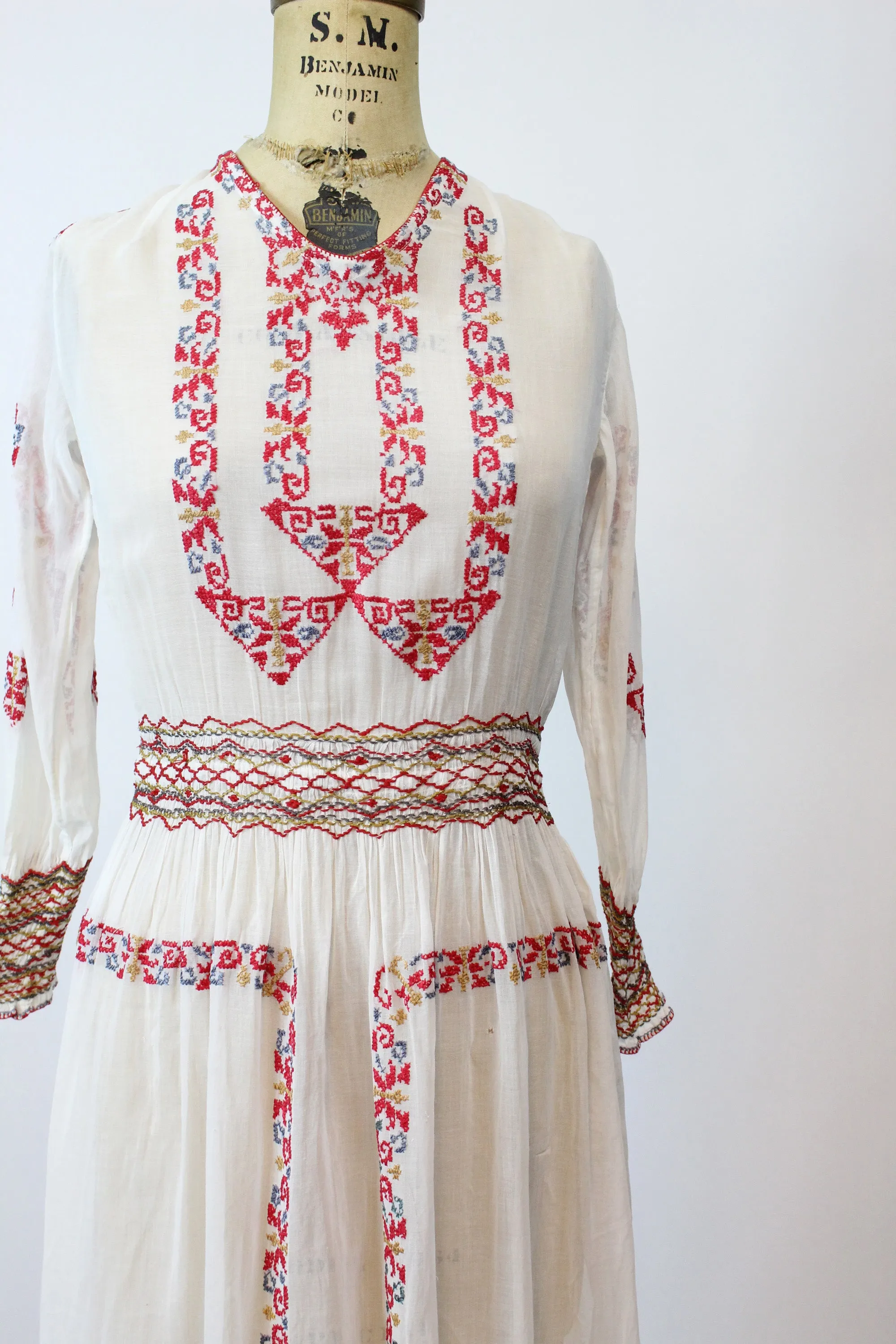 1920s hungarian peasant dress xs | new spring summer