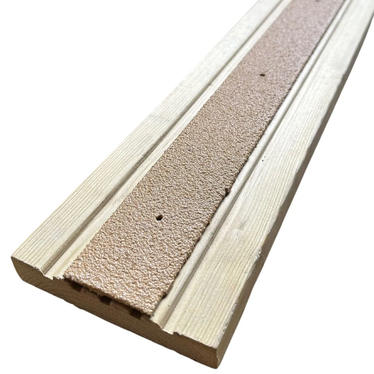 50mm Wide Non-Slip Anti-Skid Decking Strips - Safety and Style for Outdoor Space - BEIGE