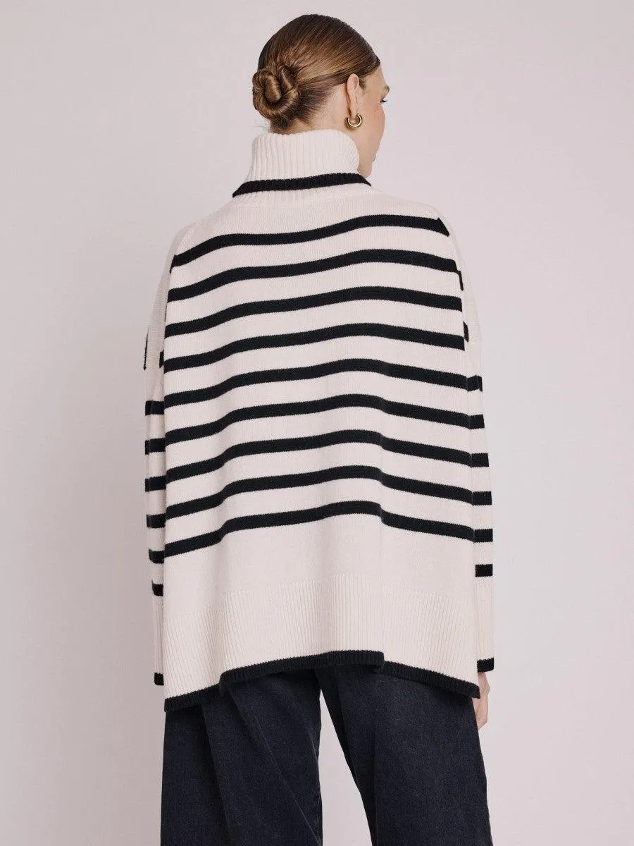 Annie Loose Turtleneck Sweater