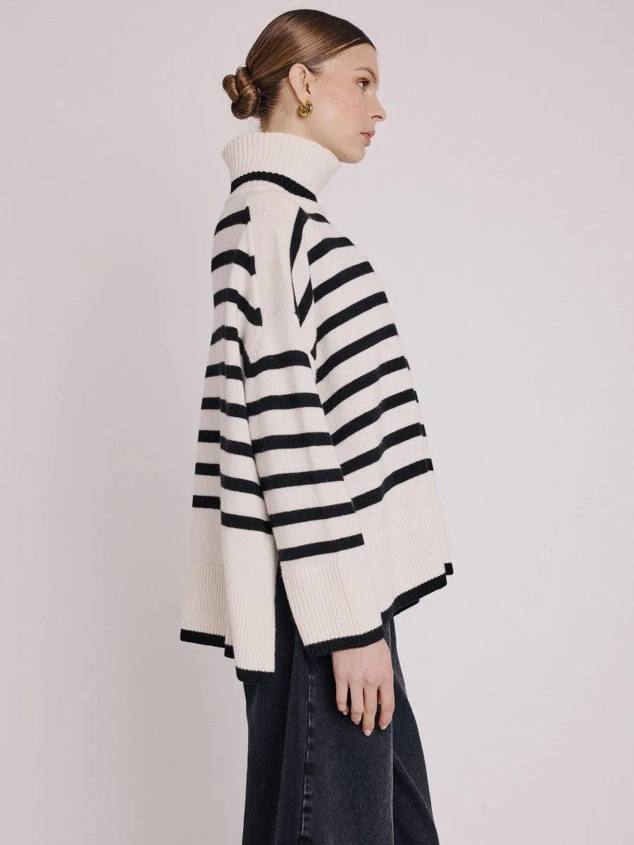 Annie Loose Turtleneck Sweater