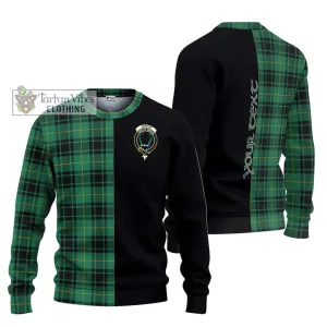 Arthur Ancient Tartan Ugly Sweater with Family Crest and Half Of Me Style