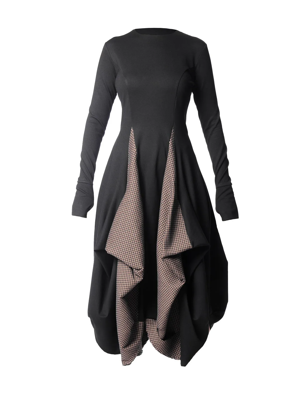 Asymmetric Hem Dress