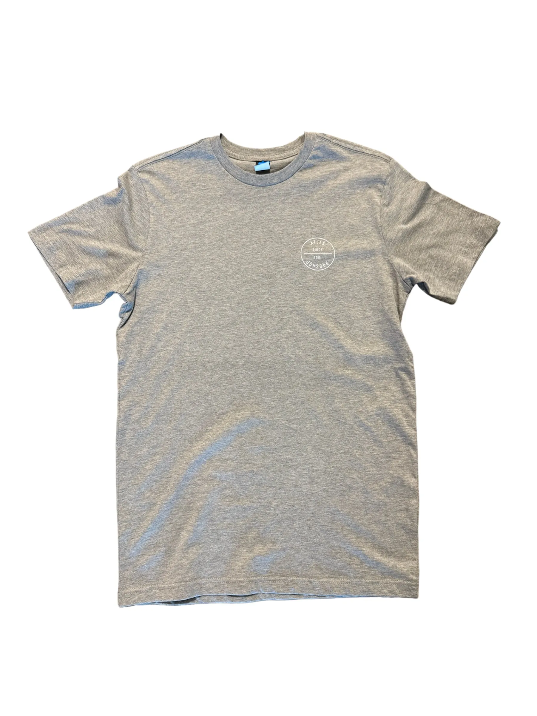 Atlas Grey Round Logo Shirt