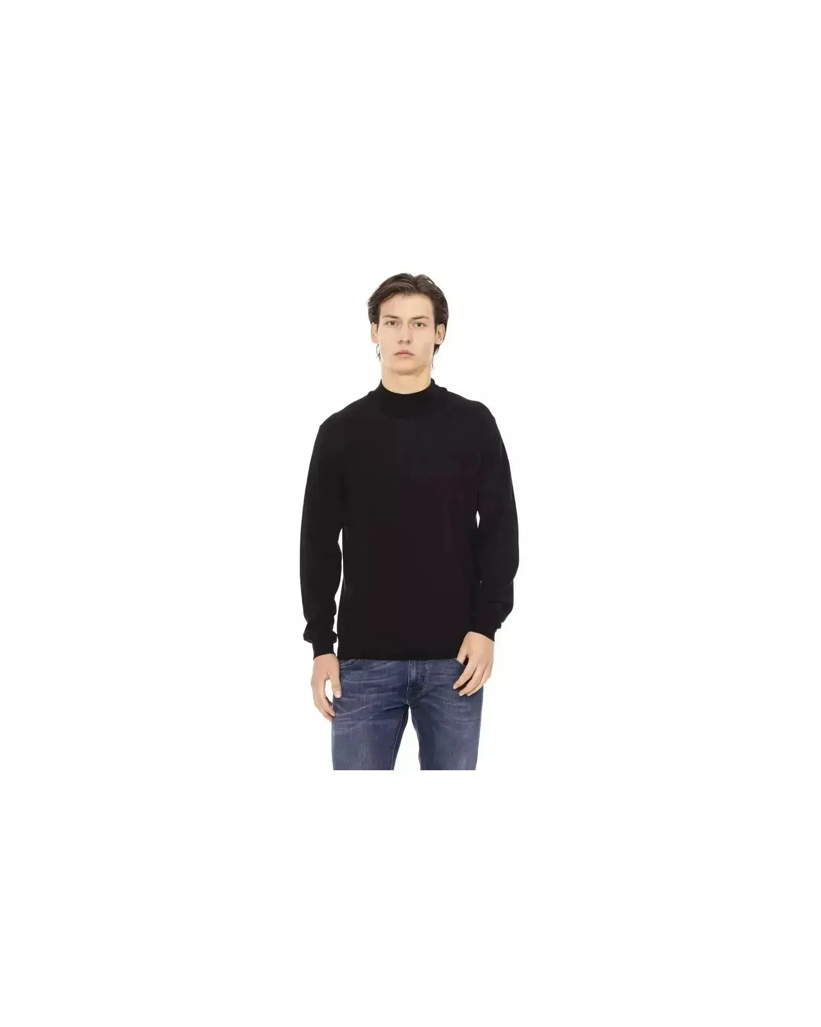 Baldinini Monogram Turtleneck Sweater L Men