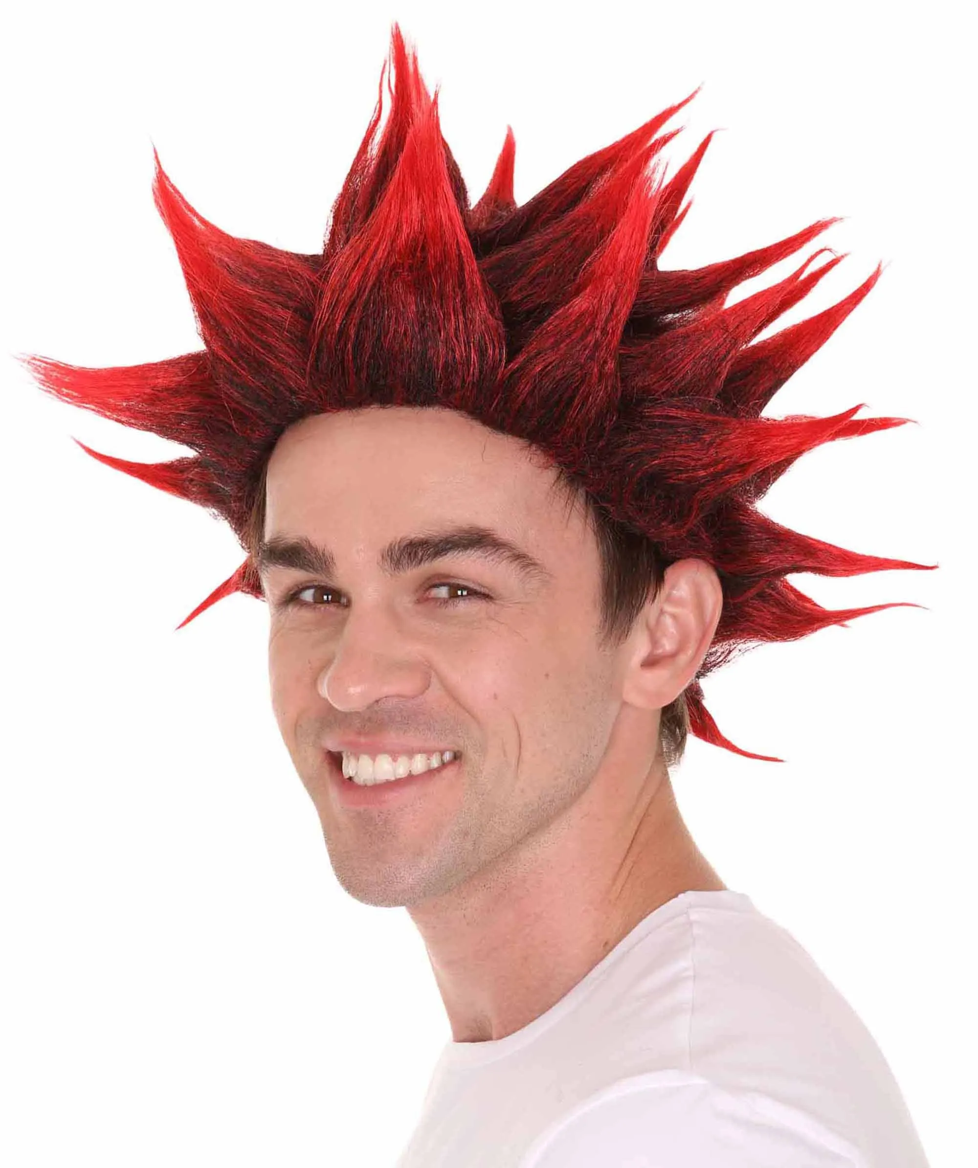 Bang Bang Red Wig | Cosplay Halloween Wigs | Premium Breathable Capless Cap