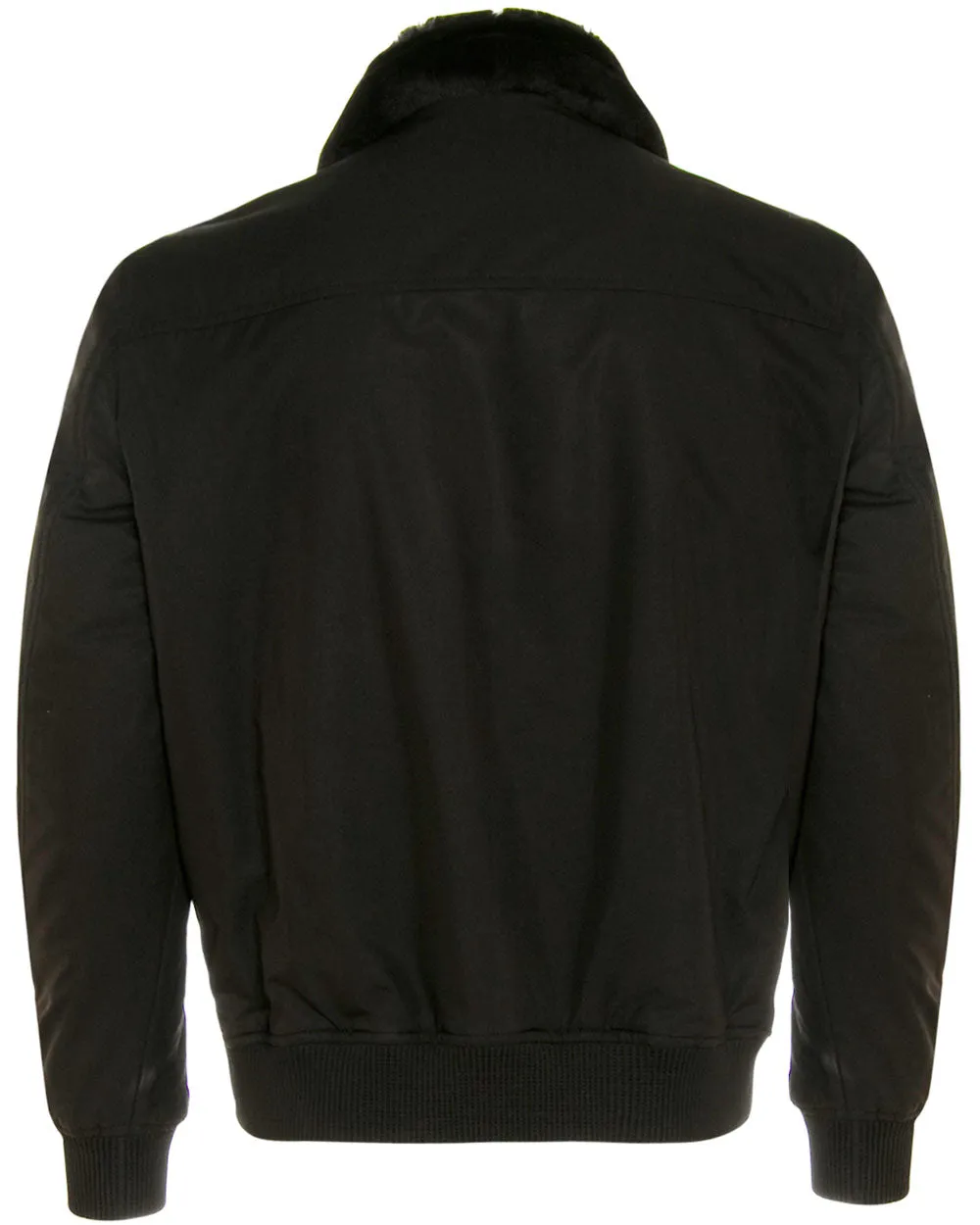 Black Performance Silk Jacket