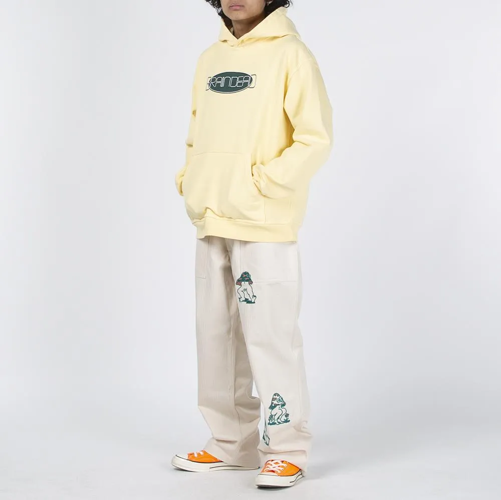 Brain Dead Earth Tour 2020 Pullover Hoodie / Lemon