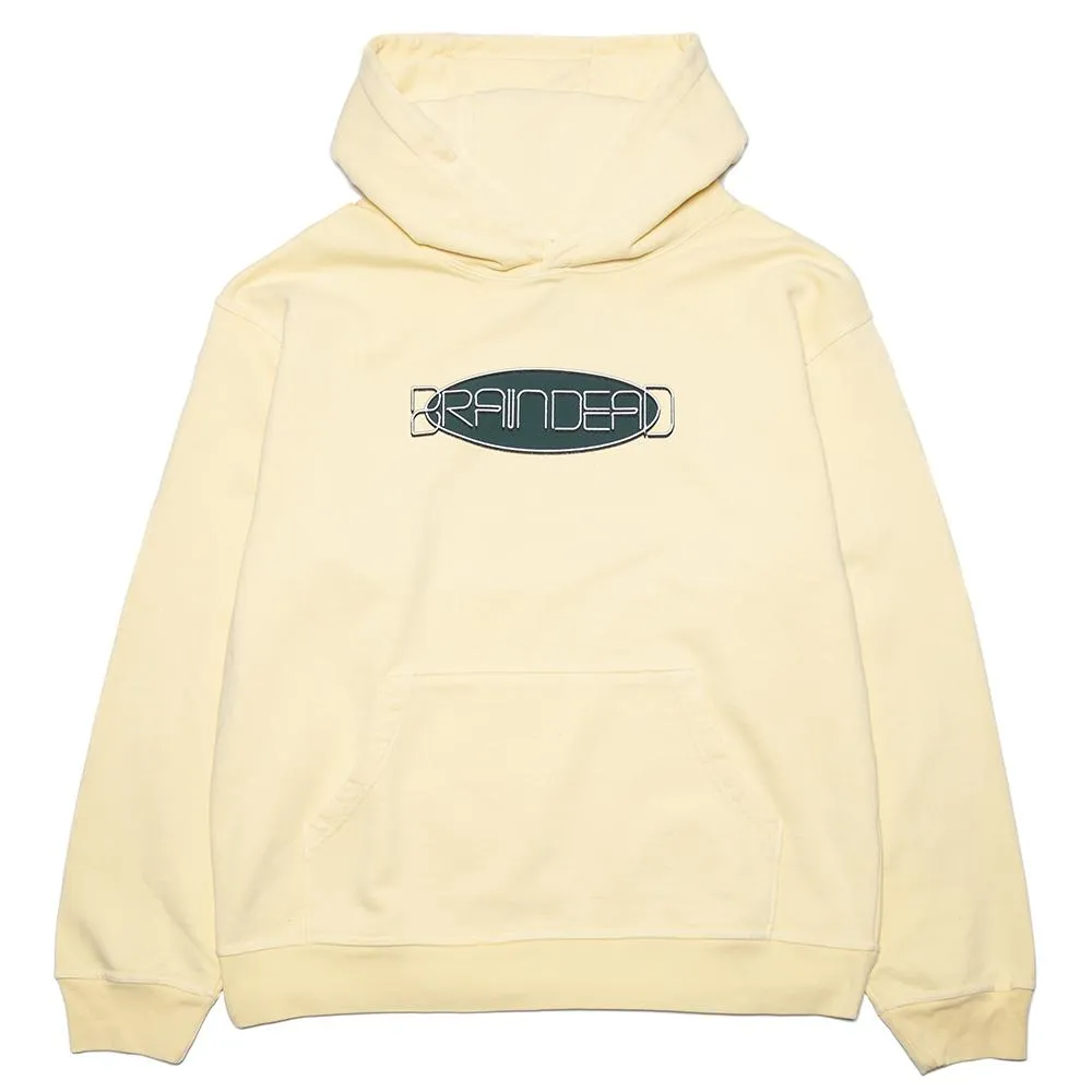 Brain Dead Earth Tour 2020 Pullover Hoodie / Lemon