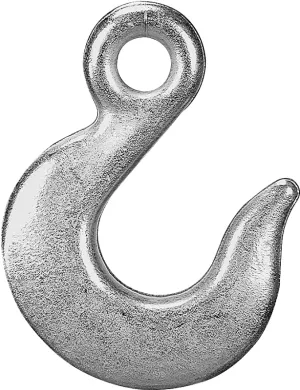 Campbell T9100424 Eye Slip Hook, 1/4 in, 1300 lb Working Load, 43 Grade, Steel, Zinc :EA: QUANTITY: 1