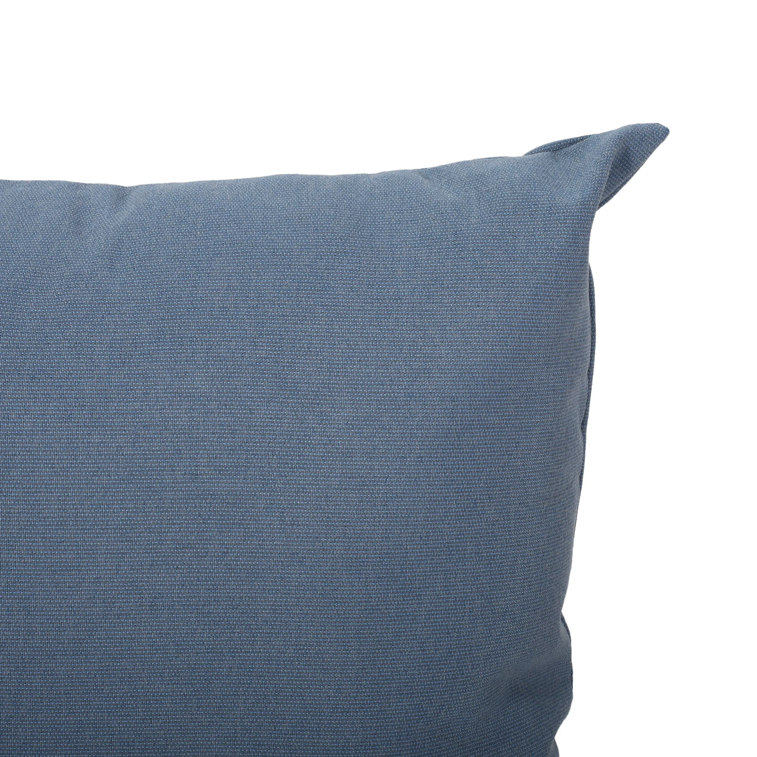 Carrie Modern Throw Pillow Cover, Dusty Blue