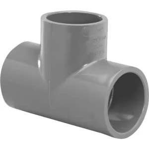 Charlotte Pipe 1/2 In. Slip Schedule 80 PVC Tee