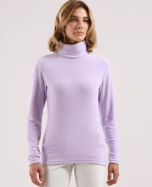 CHERVO Trentatre Thermal Fleece Turtleneck Dahlia