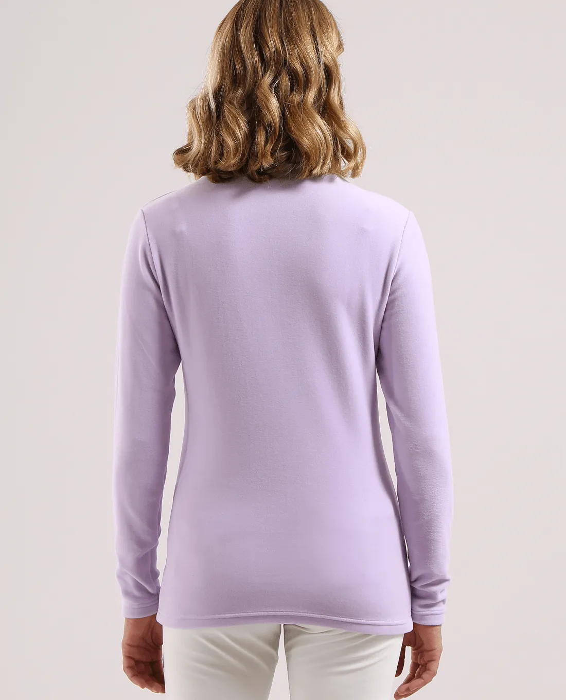 CHERVO Trentatre Thermal Fleece Turtleneck Dahlia