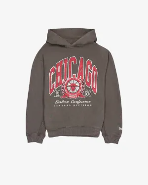 CHICAGO BULLS ESSENTIAL HOODIE - DARK GREY