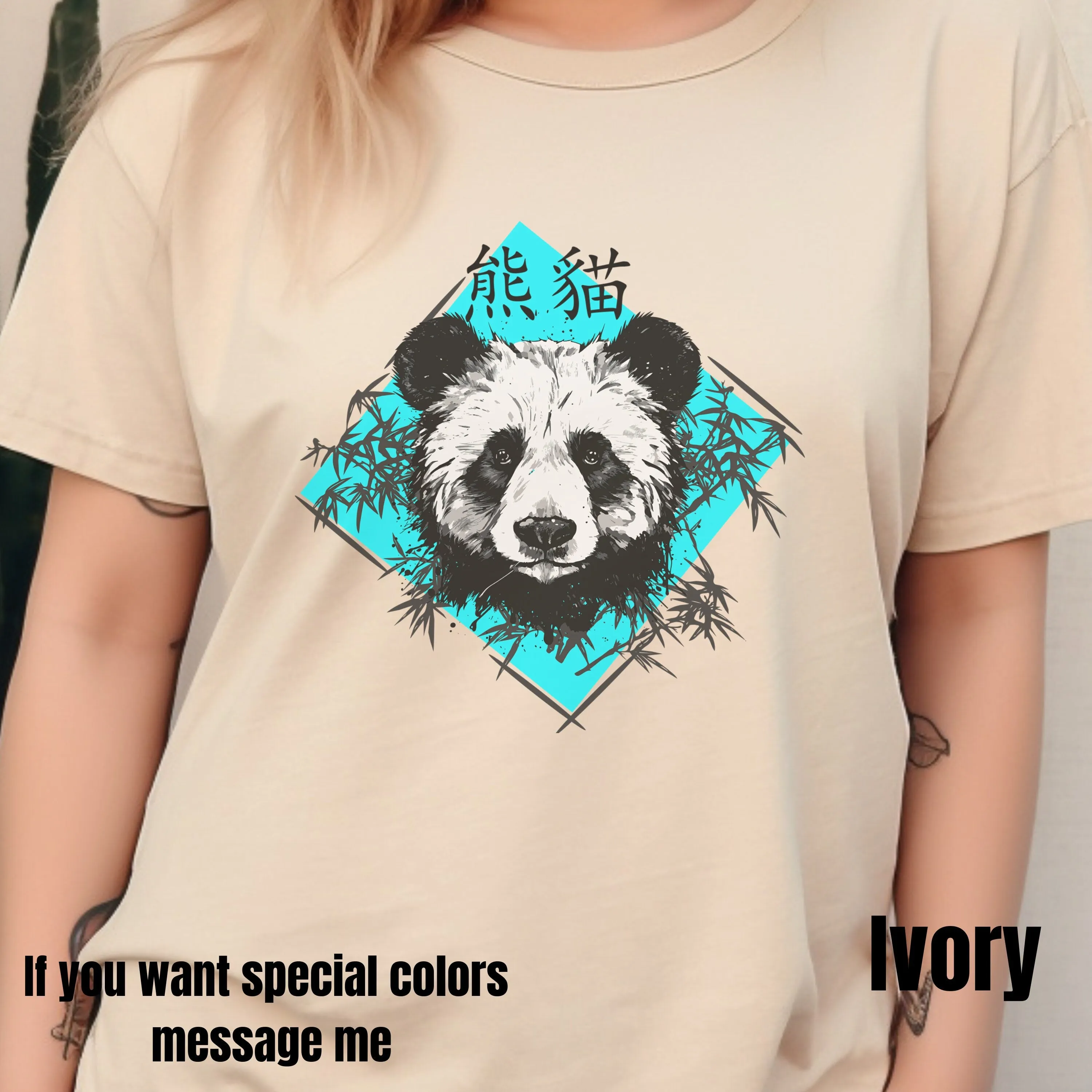 Chinese Panda Bear, Panda Shirt, Panda Lover T-Shirt, Cute Panda Shirt, Kawaii Panda Shirt, Funny Animal Shirt, Panda Gift, Animal Shirt