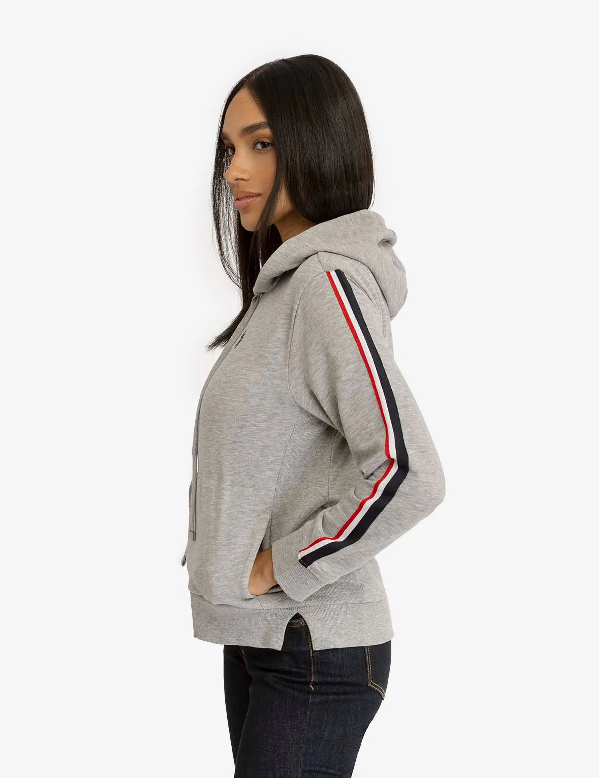 CLASSIC SIGNATURE STRIPE PULLOVER HOODIE