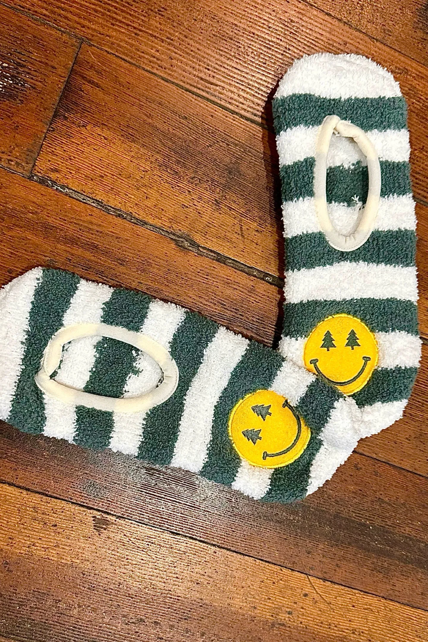 Cozy Smiley Socks by PJ Salvage