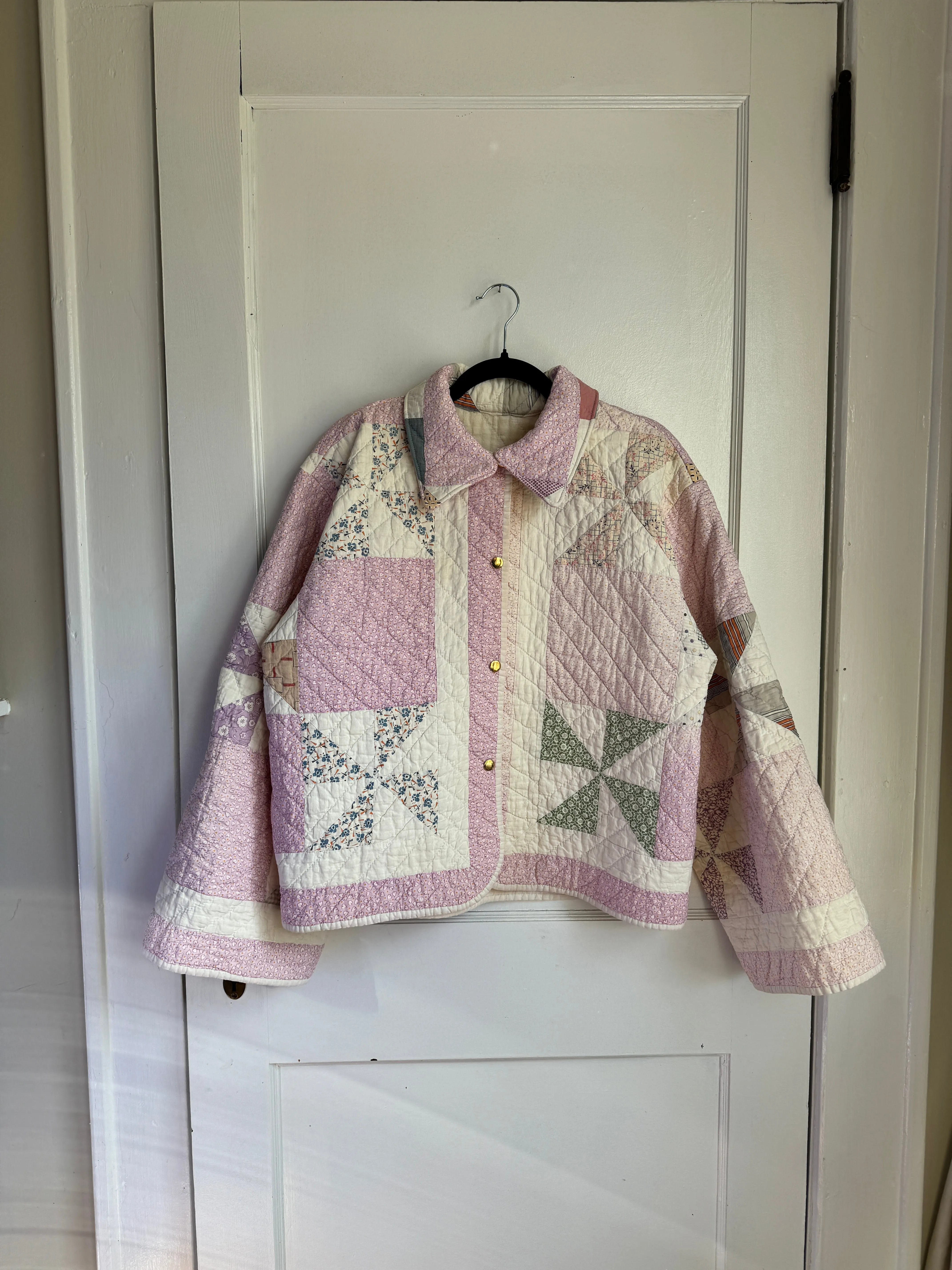 Custom Cropped Quilt Coat- BYOB