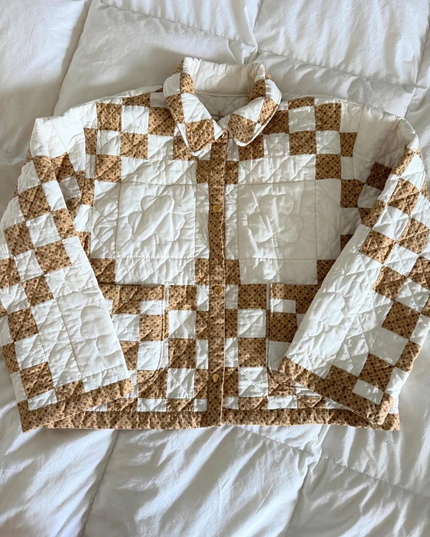 Custom Cropped Quilt Coat- BYOB