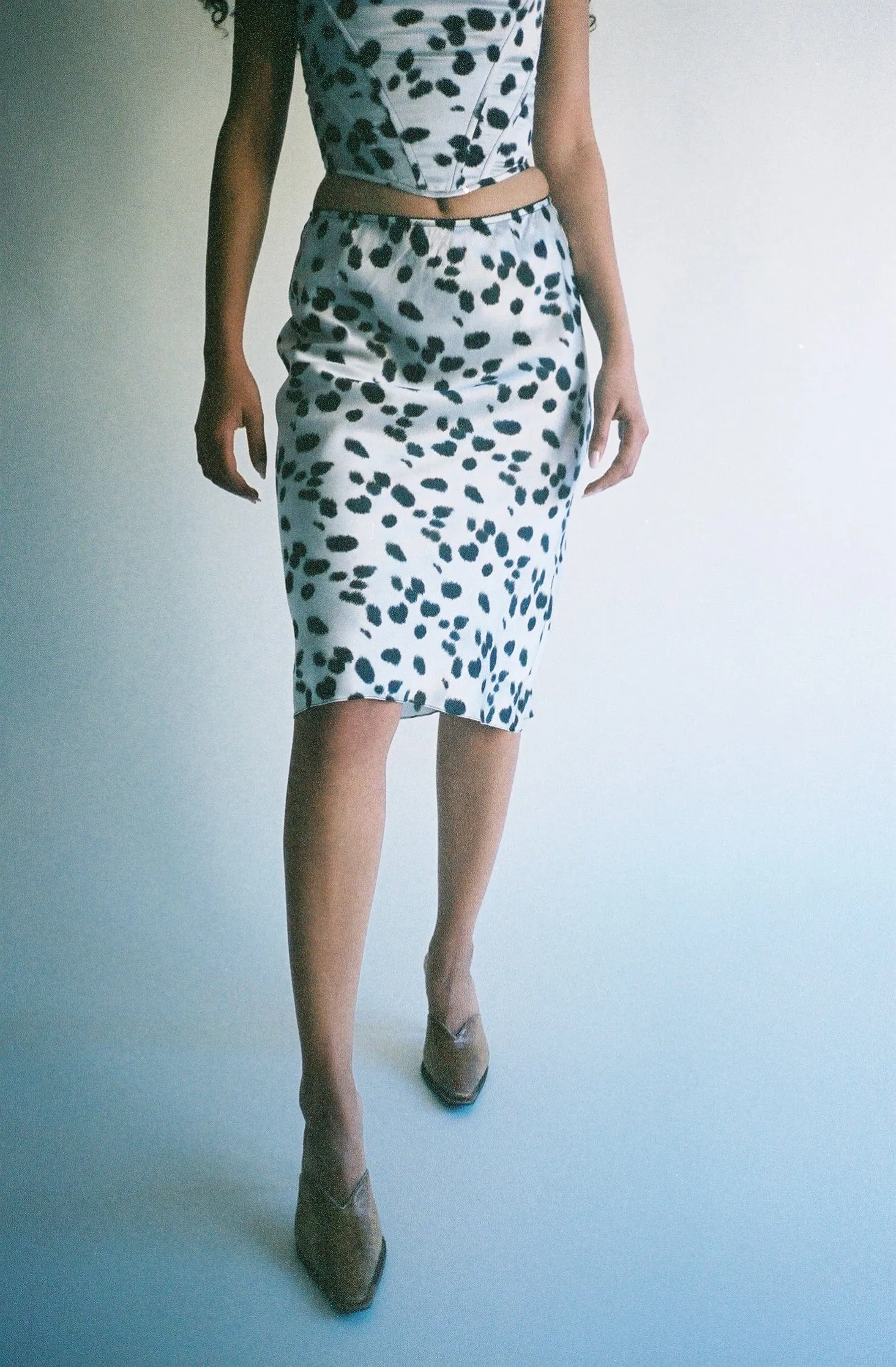 Dalmatian Slip Skirt