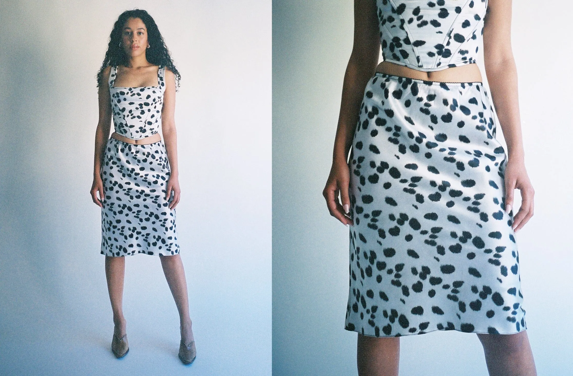 Dalmatian Slip Skirt