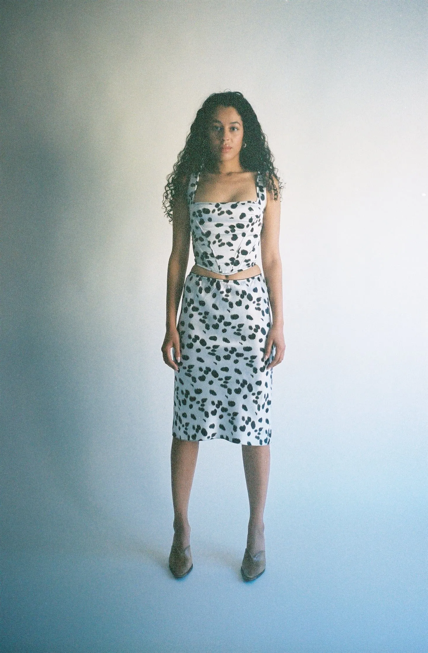 Dalmatian Slip Skirt