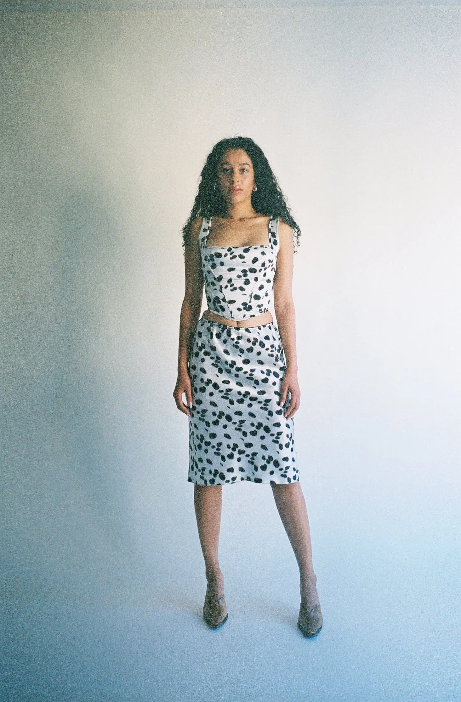 Dalmatian Slip Skirt