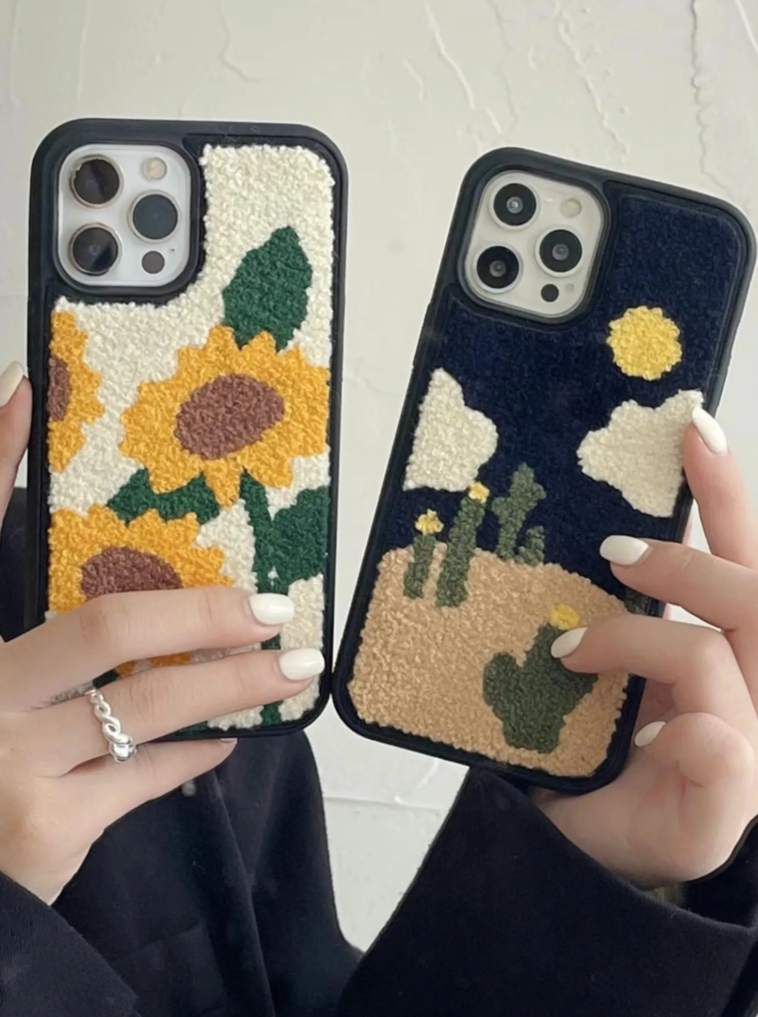 Desert Embroidered iPhone Case