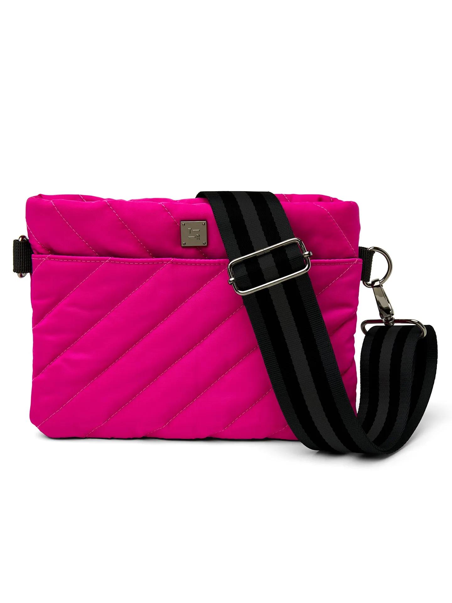 Diagonal Bum Bag 2.0 - FUCHSIA NOIR