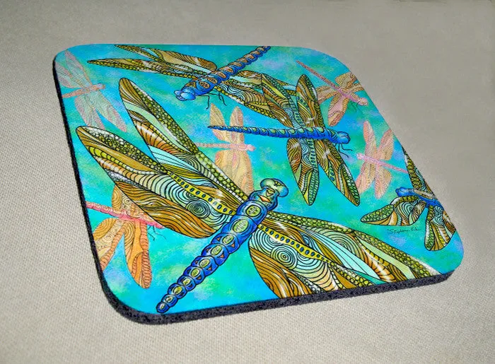 Dragonfly Gathering Coaster