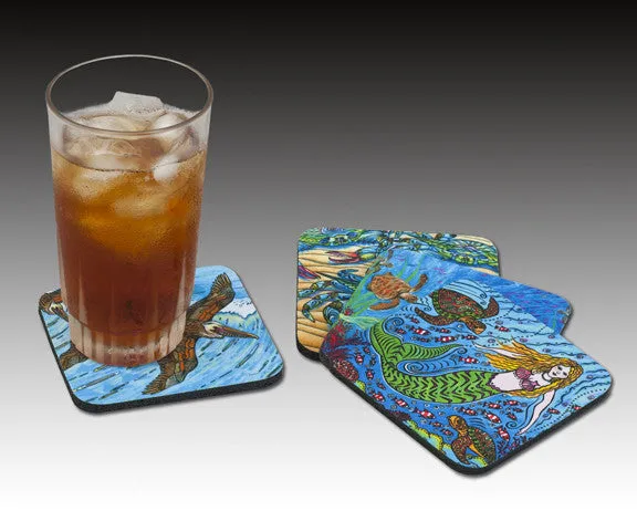 Dragonfly Gathering Coaster