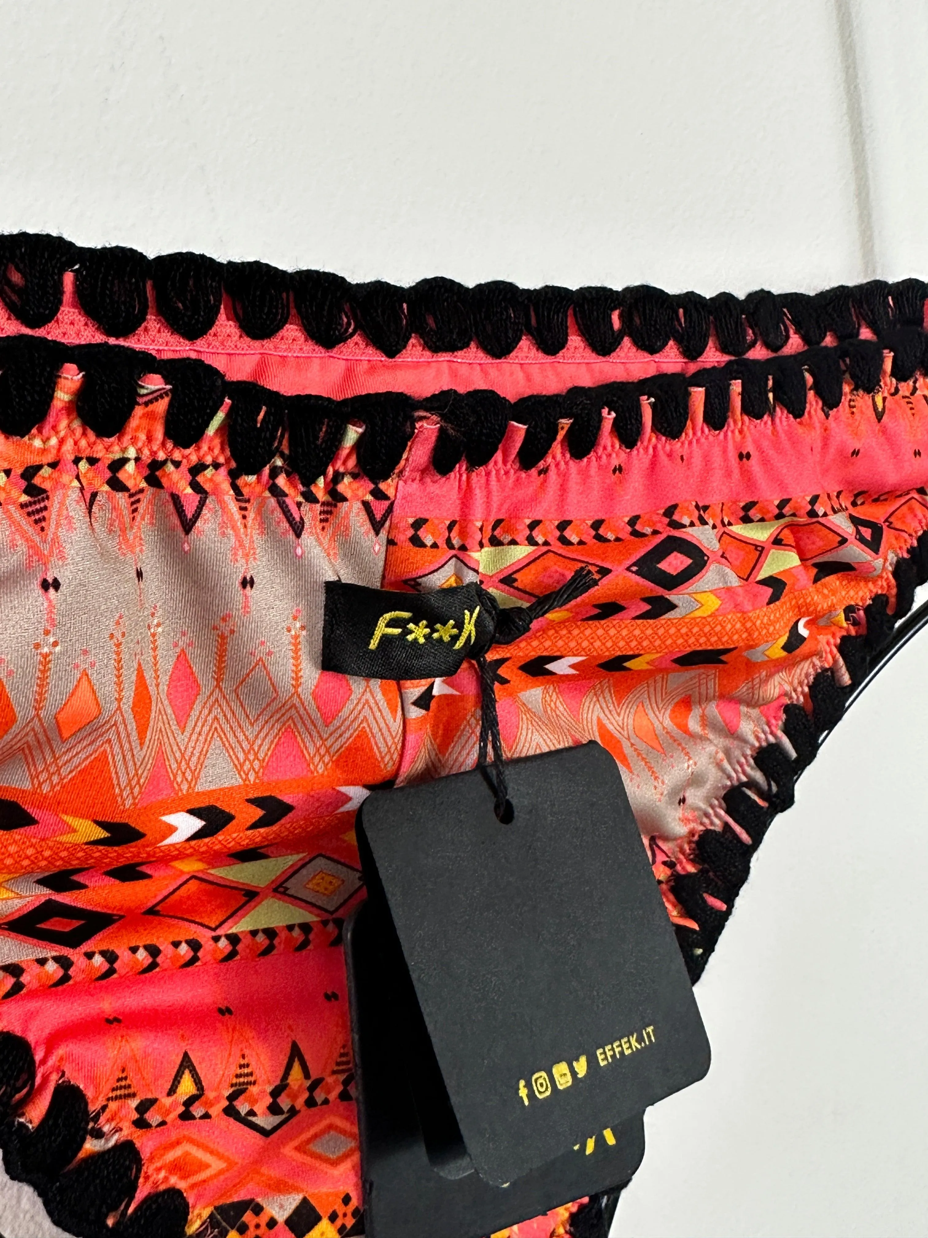 Embroidered Tribal Bikini