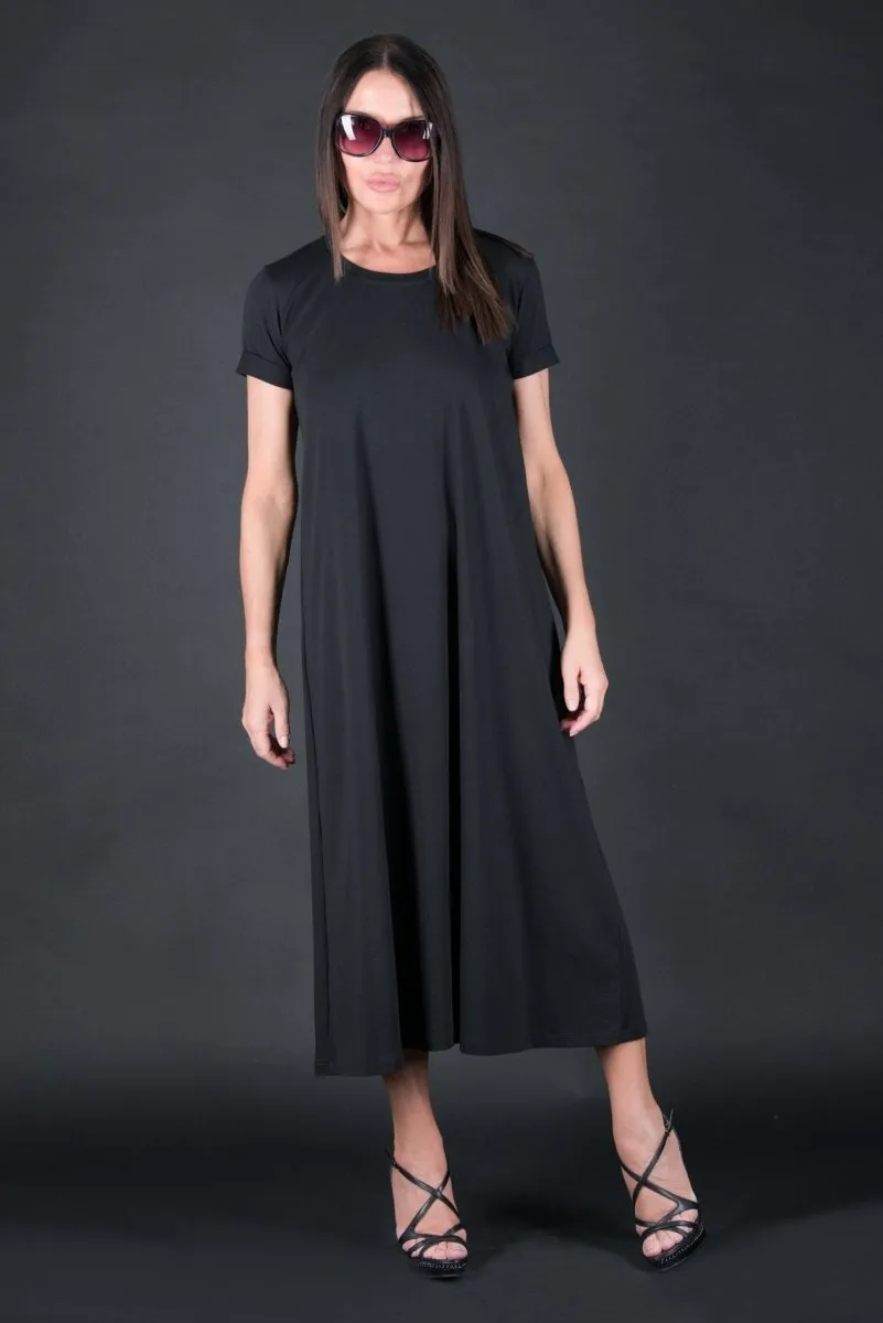 EMY Black Summer Cotton Dress ON SALE