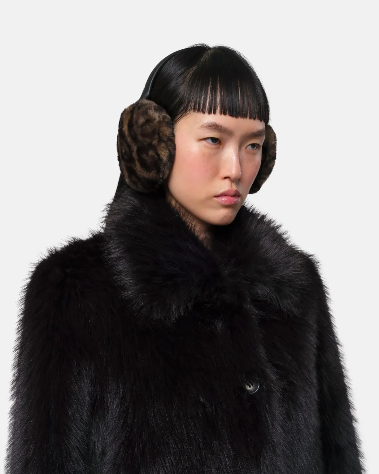 Esme Earmuffs Dark Leopard