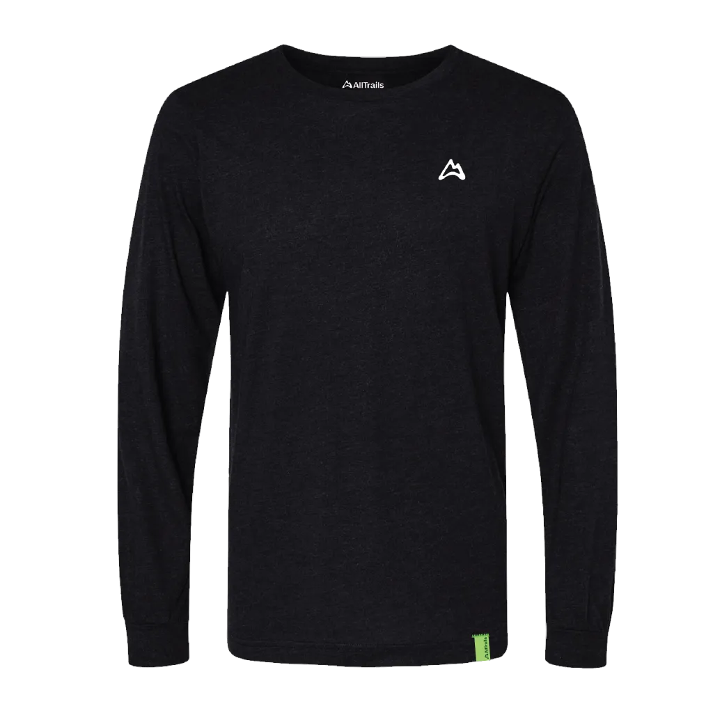 Everyday Explorer Long Sleeve Tee - Black