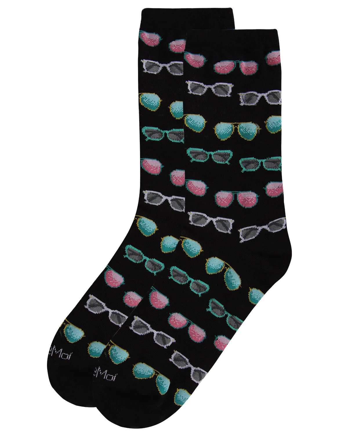 Future So Bright Bamboo Blend Crew Socks