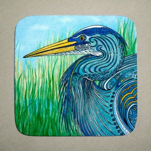 Great Blue Heron Coaster