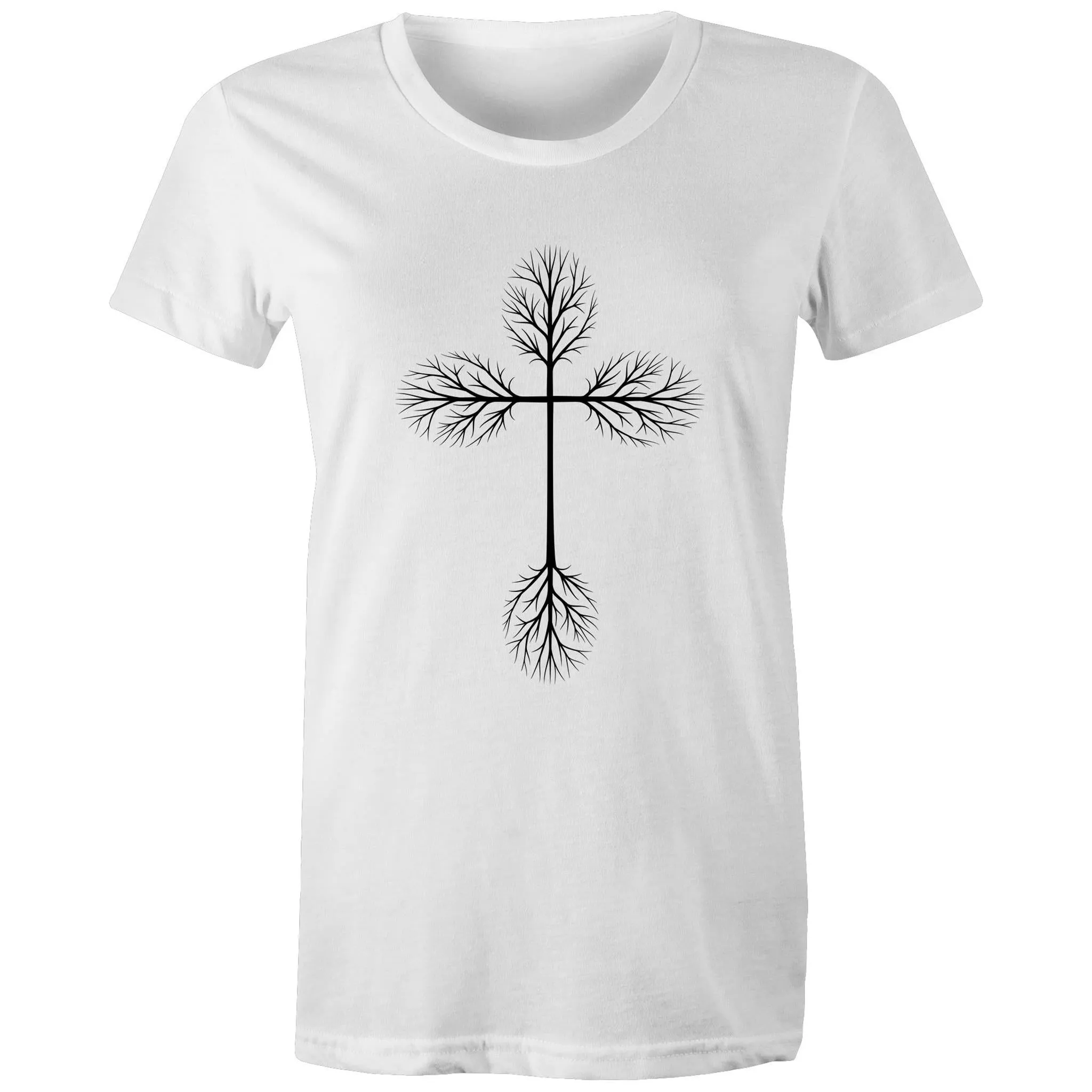 Growing Cross Women's T-Shirt