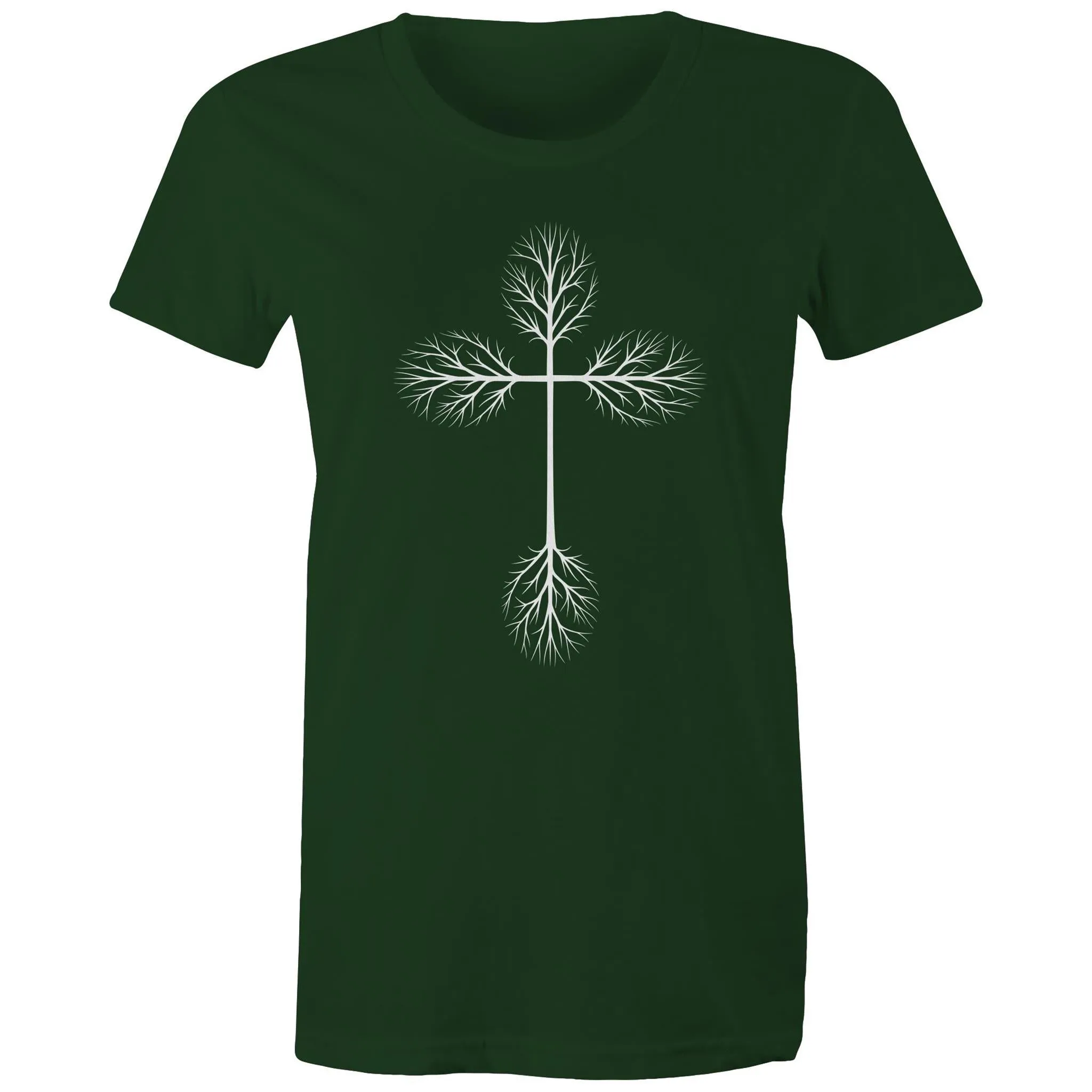 Growing Cross Women's T-Shirt