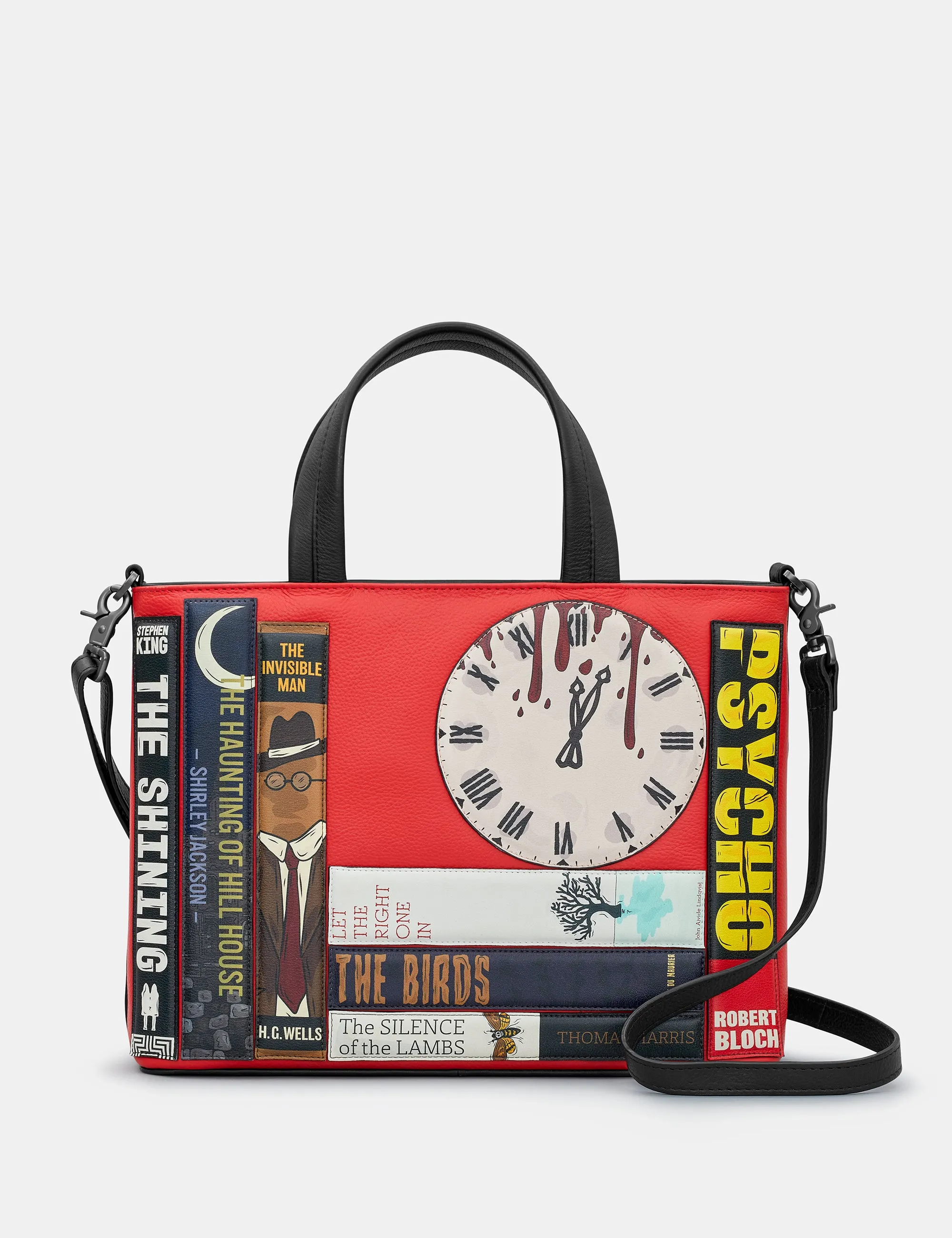 Horror Bookworm Leather Multiway Grab Bag