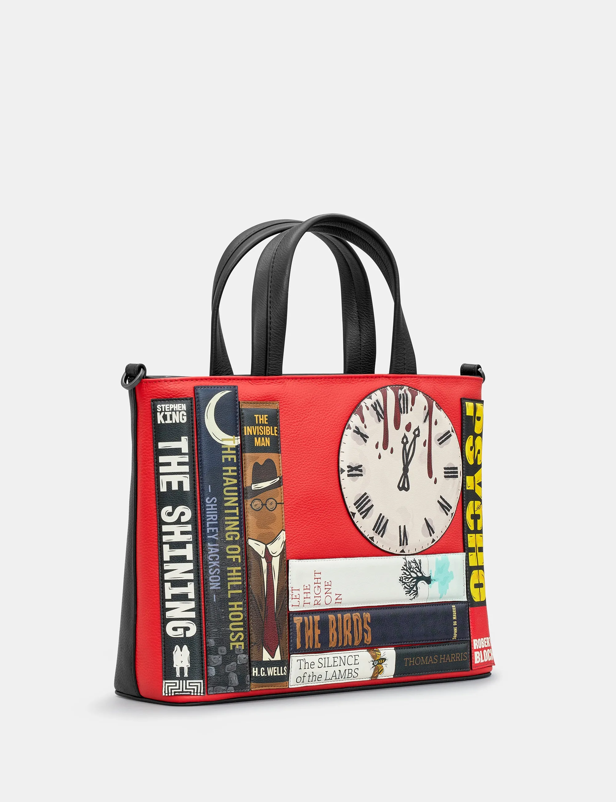 Horror Bookworm Leather Multiway Grab Bag