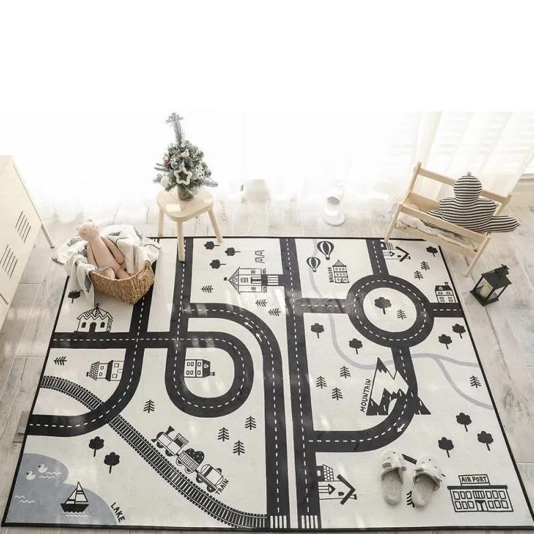 HYGGE Road Map Rug