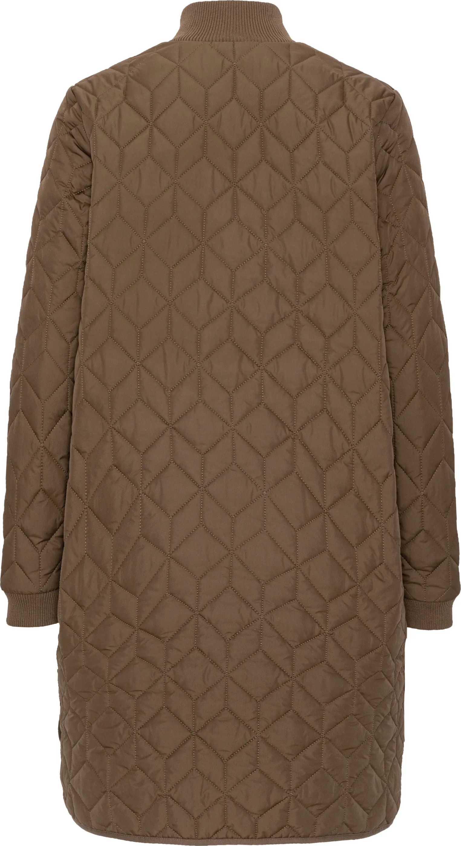 Ilse Jacobsen Women&#x27;s Padded Quilt Coat Cub Brown | Buy Ilse Jacobsen Women&#x27;s Padded Quilt Coat Cub Brown here | Outnorth