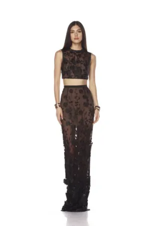 Jasmine Black Two Piece Set - S