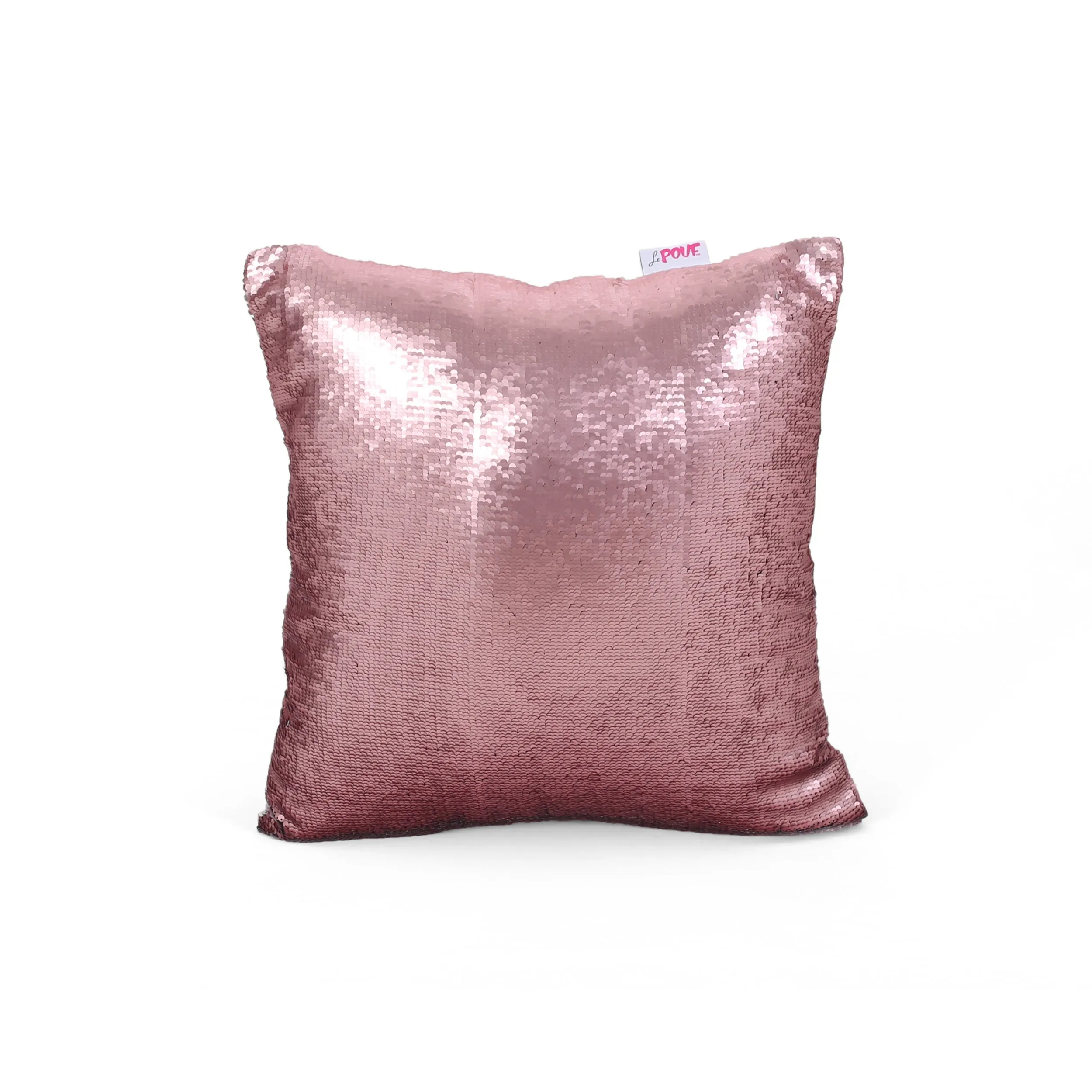 Jennifer Glam Square Reversible Sequin Pillow Cover